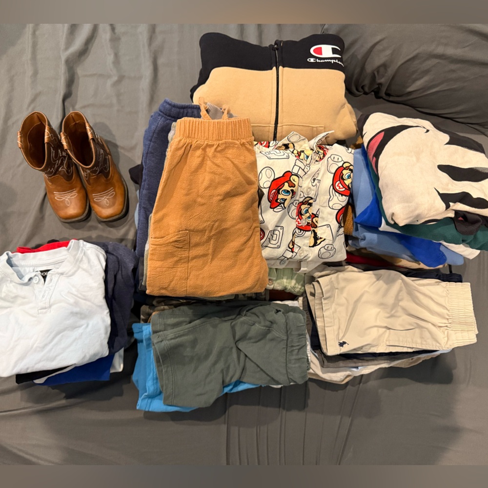 4T BOYS CLOTHING HAUL. All items in great condition. TODDLER SIZE 4T BOY CLOTHES